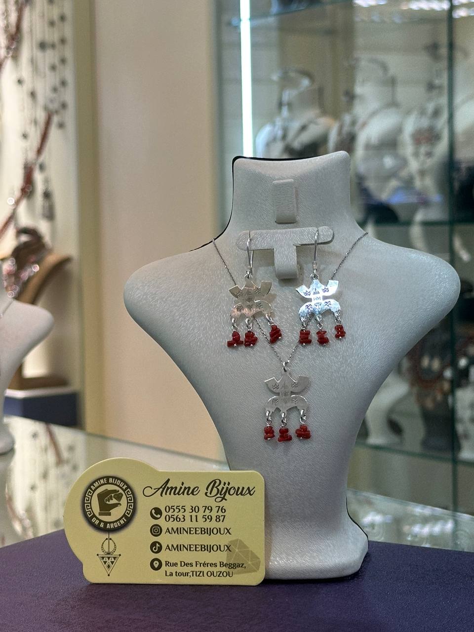 Duo en Argent KABYLE n° 6